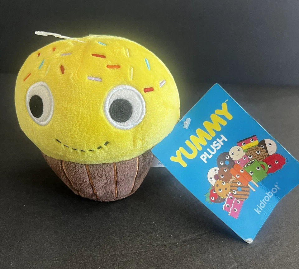 Kidrobot Yummy World 5" Buttercream Cupcake Toy Designer Plush NEW w/Tag - Rare! - Image 1 of 4