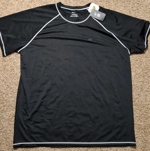 EZ Run Athletic Sport Dri Fit T-Shirt schwarz UPF 50+ Nylon Elasthan 4XL schwarz neu mit Etikett - Bild 1 von 8