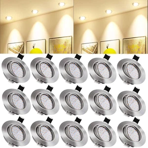 Juego de 6 focos empotrables LED 230V - Imagen 1 de 11