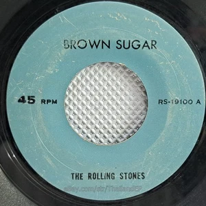 THE ROLLING STONES /BROWN SUGAR /BITCH / THAILAND EP 45 THAI - Picture 1 of 4