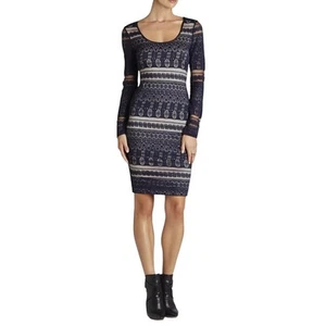 BCBGMAXAZRIA Tanya Long Sleeve Lace Dress XXS - Picture 1 of 14