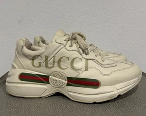 Zapatillas Gucci Rhyton Vintage Logo Talla 8.5 G Para Hombre - Imagen 1 de 24
