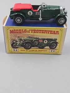 Vintage 1962 Matchbox Lesney Models Of Yesteryear Y-5 1929 4.5 Litre Blower... - Picture 1 of 13