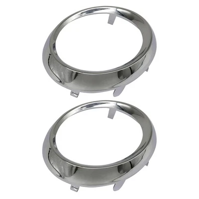Pair Fog Light Lamp Bezel Cover Chrome Trim Rings For Toyota Sienna SE 2011-2017 - Image 1 of 4