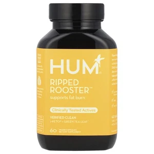 2 X HUM Nutrition, Ripped Rooster�, 60 Vegan Capsules - Picture 1 of 2
