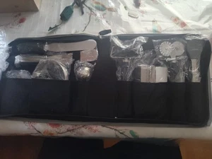 Wolfgang Puck Cocina 9 Utensilios Con Viaje Negro Bolso de Transporte Nuevo Plus Cucharas - Imagen 1 de 6