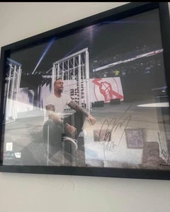 CM Punk 2023 Summerslam Return Signed 16x20 - Picture 1 of 2