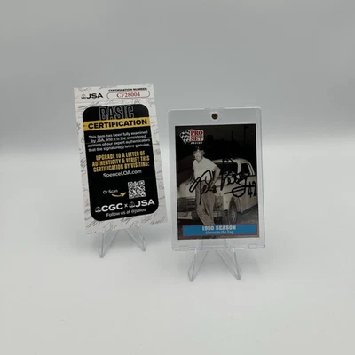 Lee Petty Autographed 1991 Pro Set 1950 Season Almost To The Top JSA RARE - Image 1 of 2