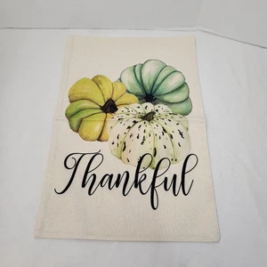 Sackleinen dankbare Flagge neu im Paket 18" Höhe x 12,5" - Bild 1 von 3