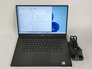 Dell XPS 15 9570 Core i5-8300H 2.30 GHz 32 GB 256 GB NVMe Windows 11 Pro Laptop - Picture 1 of 8