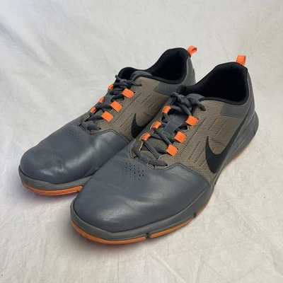 Nike Explorer CTRL Zapatos de Golf con Picos para Hombres Talla 12 Gris Naranja 704694-005 Foto 1 de 4