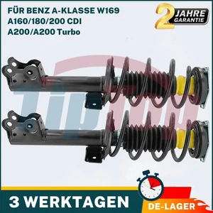 Pair Shock Absorber Struts Front fit Mercedes A Class W169 A150 A160 A170 04-12 - Picture 1 of 6