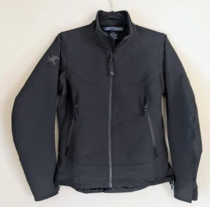 Arc'teryx Women's Soft Shell Jacket Black Full Zip Size S - Bild 1 von 8