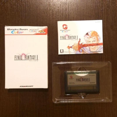 Box And Manual Included Final Fantasy Ii WonderSwan - Image 1 of 4