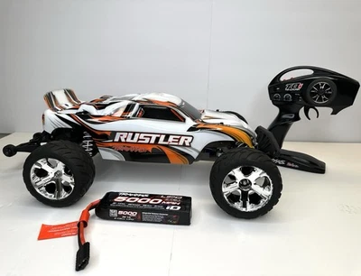 Traxxas Rustler VXL 2WD 1/10 Brushless 2s Lipo ARTR - Image 1 of 4