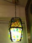 ACCEPTING BEST OFFERS!!! RARE IMPORTANT ANTIQUE COLORFUL CHUNK GLASS CHANDELIER