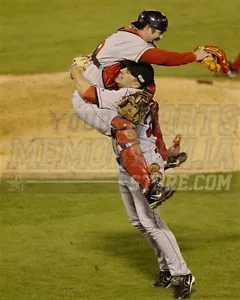 Keith Foulke Jason Varitek Red Sox World Series 8x10 11x14 16x20 photo 030 - Picture 1 of 1