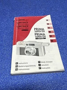 Canon Sure Shot Prima Super 120 Manual Only - Picture 1 of 4