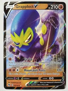 Tarjeta Pokémon HOLO Grapploct 032/073 casi nueva/M Champions Path $2 envío plano - Imagen 1 de 6
