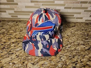 Buffalo Bills Hat Cap New Era Fitted Size 7 1/8 NFL Football Mens 59Fifty - Picture 1 of 10