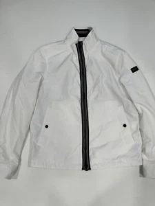PAUL & SHARK YACHTING Men's Functional Wind Jacket Windbreaker Size Medium White - Picture 1 of 5