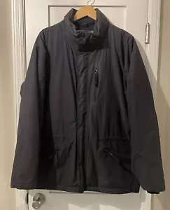 Vintage Polo Ralph Lauren Jacket Fleece Lined Full Zip Stowaway Hood Mens Sz: XL - Picture 1 of 8