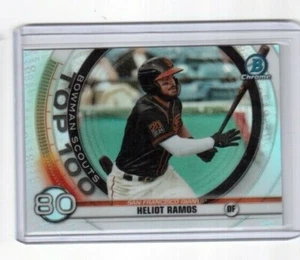2020 Bowman Chrome Insert Bowman Scout Top 100 Heliot Ramos San Francisco Giants - Picture 1 of 2