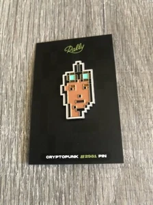 PIN coleccionable RARO CRYPTO PUNK #2981 - Rally Rd Road CryptoPunks    - Imagen 1 de 1