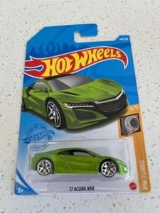 hot wheels '17 acura nsx green #148 148/250 2021 hw turbo 5/5 S10 - Picture 1 of 2