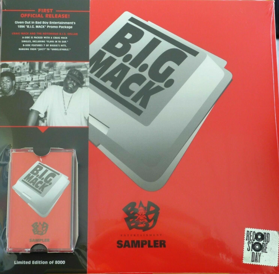 C. Mack & Notorious B.I.G. Mack (Original Sampler) Vinyl LP + MC RSD 2019 - Image 1 of 1