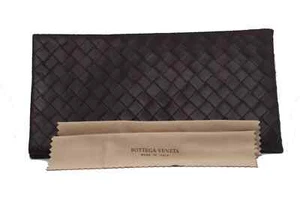 NEW BOTTEGA VENETA BROWN SOFT CASE AUTHENTIC EYEGLASSES SUNGLASSES W/CLOTH - Picture 1 of 2