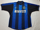 Inter milan football shirt medium 2000/2001 home shirt dri-fit vintage