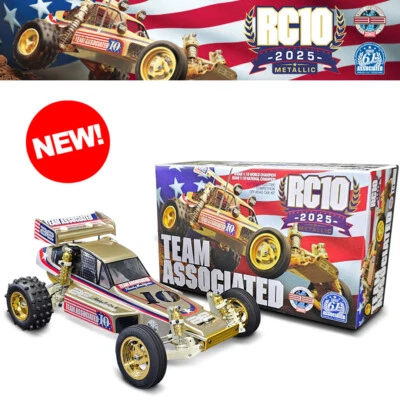 Associated 6042 1/10 RC10 2025 Metallic Edition 2WD Off-Road Buggy Kit - Image 1 of 4