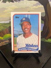 1989 Topps Rafael Santana #792 Baseball Card