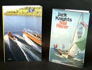 Jack Knights Sail Racer 2nd Edition 1975 with bonus Yachting Yearbook 2010 N CA - Picture 1 of 10