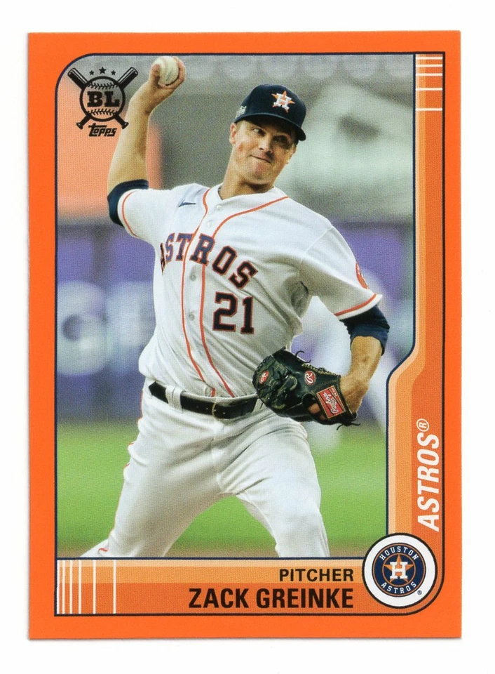  2021 Topps Big League Orange #150 Zack Greinke - Image 1 of 1