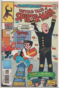UNTOLD TALES OF SPIDER-MAN MINUS 1 -1 SIGNED JOHN ROMITA SR WIZARD COA MARVEL - Picture 1 of 2