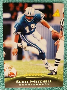 1995 PINNACLE SCOTT MITCHELL #157 DETROIT LIONS - Picture 1 of 4