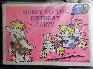 The Flintstones Happy Birthday Invititations • Vintage 1969 • Reed's Rembrandt - Picture 1 of 6