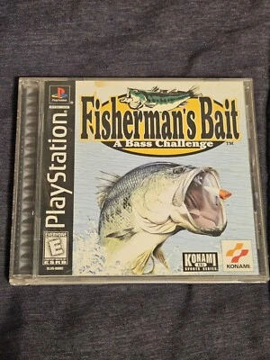 Fisherman's Bait (Sony PlayStation 1, 1999) PS1 With Manual Tested And Working - Image 1 of 4