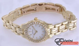 Movado 14k Gelbgold & Diamanten Damenuhr - Bild 1 von 6