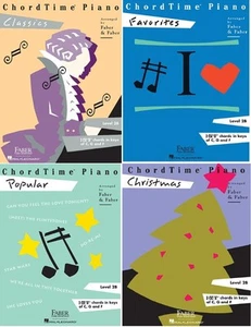 NEW FABER PIANO ADVENTURES CHORDTIME FAVORITE CLASSIC POPULAR CHRISTMAS LEVEL 2B - Picture 1 of 1