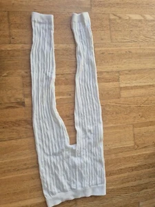 Strick-Leggings Mädchen Weiß Größe 128 - Bild 1 von 3