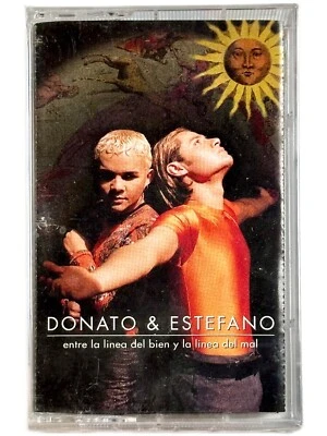 DONATO & ESTEFANO entre la linea del bien y la linea del mal Cassette Nuevo Rara - Image 1 of 3