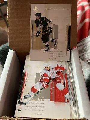 2004-05 UPPER DECK SP AUTHENTIC HOCKEY SET W/O SP COMPLETE 1-90 LEMIEUX YZERMAN - Image 1 of 2