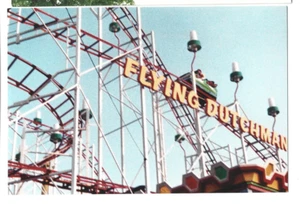FLYING DUTCHMAN ROLLER COASTER,2002 Limited Ed,Russell~DORNEY PARK~ALLENTOWN,PA - Picture 1 of 1