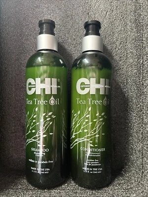 Chi Tea Tree Shampoo & Conditioner 92% Natural Paraben Free (11 oz Set) - Image 1 of 2