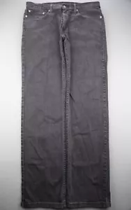 Pantalones de mezclilla Levi's 514 2017 rectos elásticos negros talla 36x34 (MSR 36x32) - Imagen 1 de 8