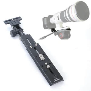 Lange Linsenhalterung und Schnellspannplatte für Fluidkopf Manfrotto 500 Sachtler - Bild 1 von 12