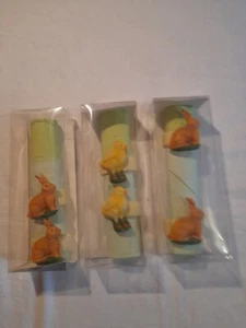 6 Serviettenringe von IHR Ideal Home Range - Ostern, 4 Hasen + 2 Küken - Bild 1 von 7